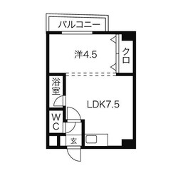 パークヒルズ新札幌の物件間取画像